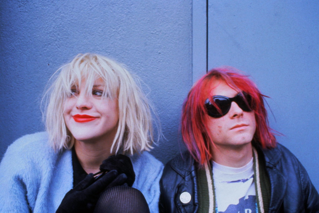 Kurt Cobain and Courtney Love circa 1992. Photo Credit: Dora Handel/Corbis/Courtesy of HBO