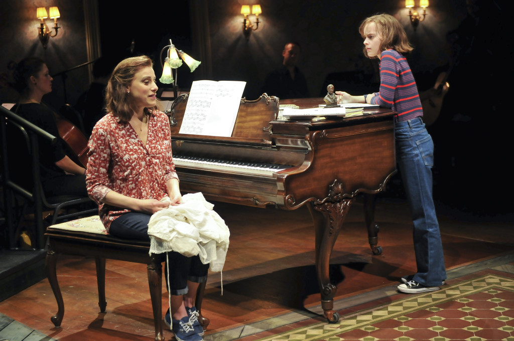 Judy Kuhn and Sydney Lucas appear in a still from "Fun Home." Photo Credit: Joan Marcus