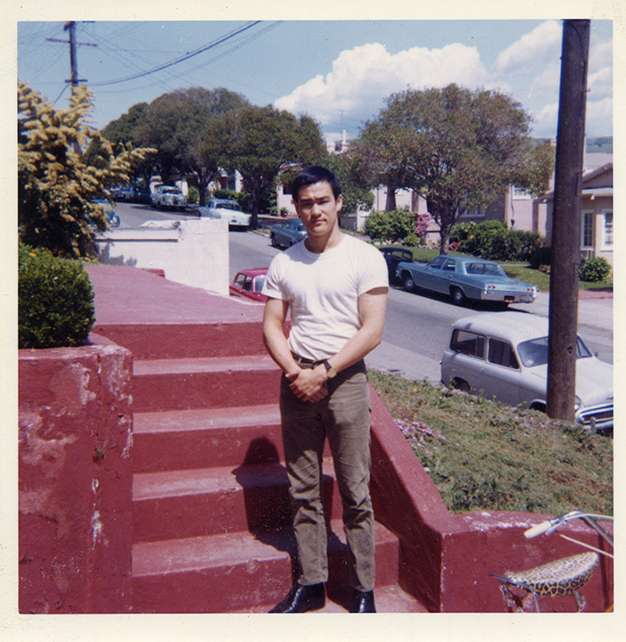 A young Bruce Lee in Oakland. (Image courtesy of Charles Russo.)