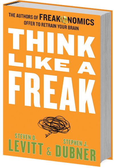 Think Like a Freak book shot