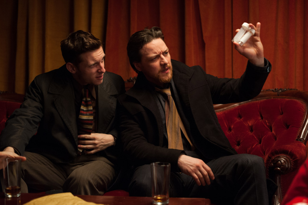 Jamie Bell and James McAvoy in FILTH, a Magnolia Pictures release. Photo courtesy of Magnolia Pictures.