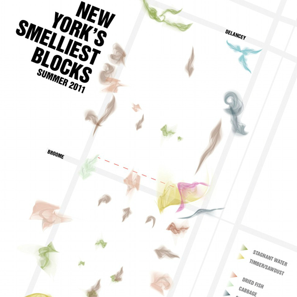 ‘Smellmaps’ Engage Noses in Urban Exploration | The Dinner Party Download