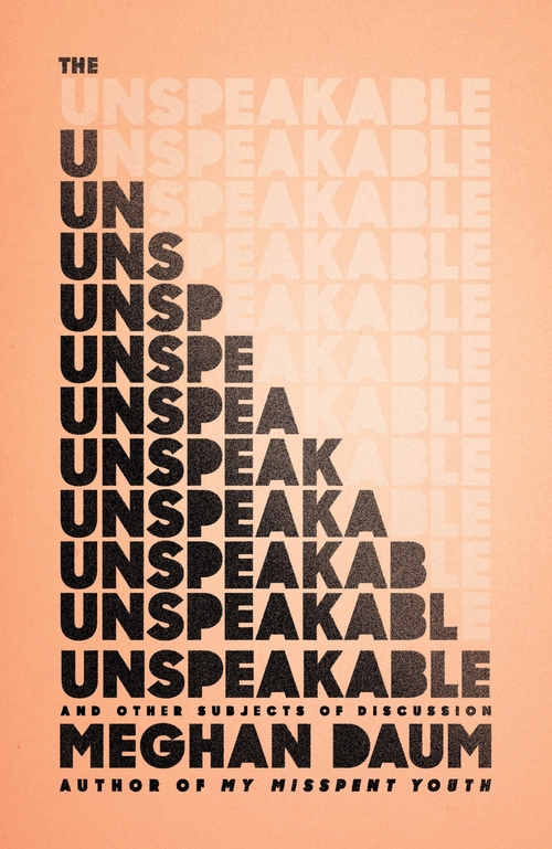unspeakable cover