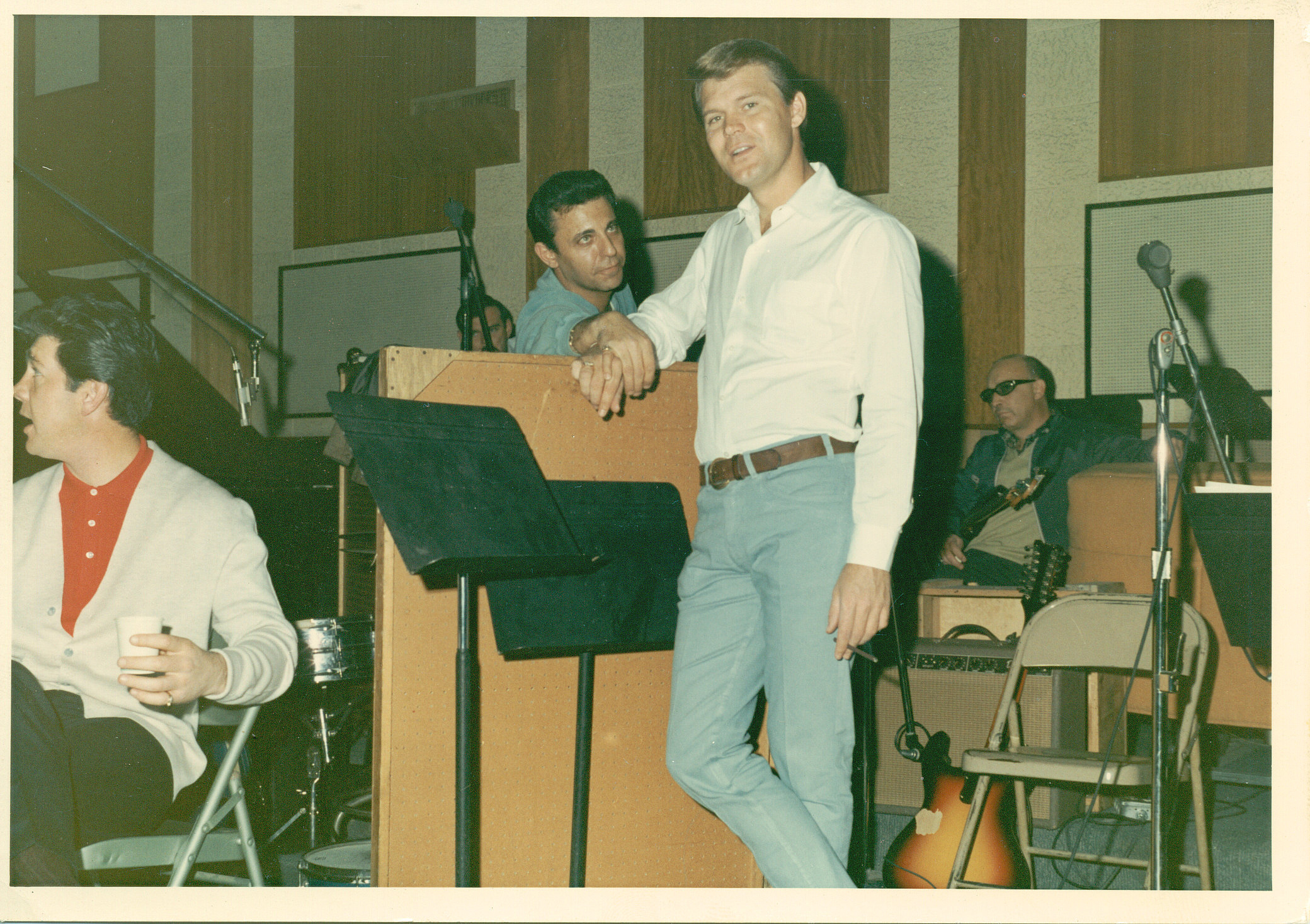 Glen Campbell and Hal Blaine in THE WRECKING CREW, a Magnolia Pictures release. Photo courtesy of Magnolia Pictures.