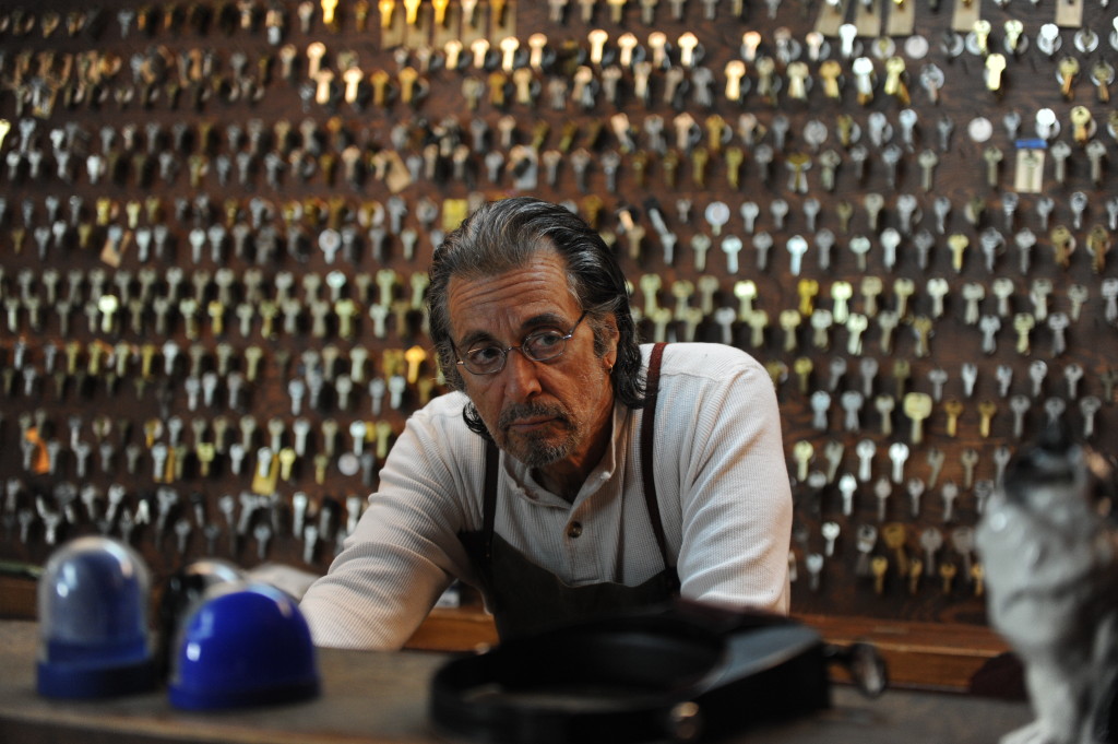 Al Pacino (A.J. Manglehorn) in David Gordon Green’s "Manglehorn."  Courtesy of Van Redin.  