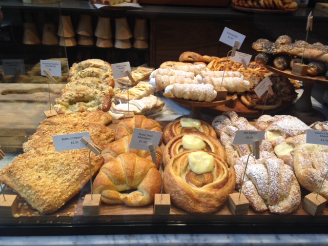 A look at BierBeisl Imibiss' pastry selection.