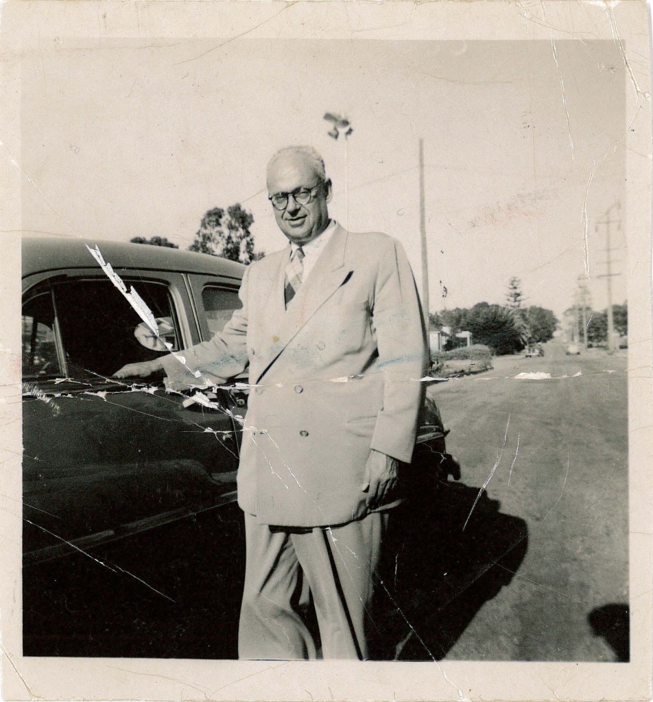 Gloria's father, Leo Steinem, in his favorite photograph, 1949. From Gloria’s personal collection.