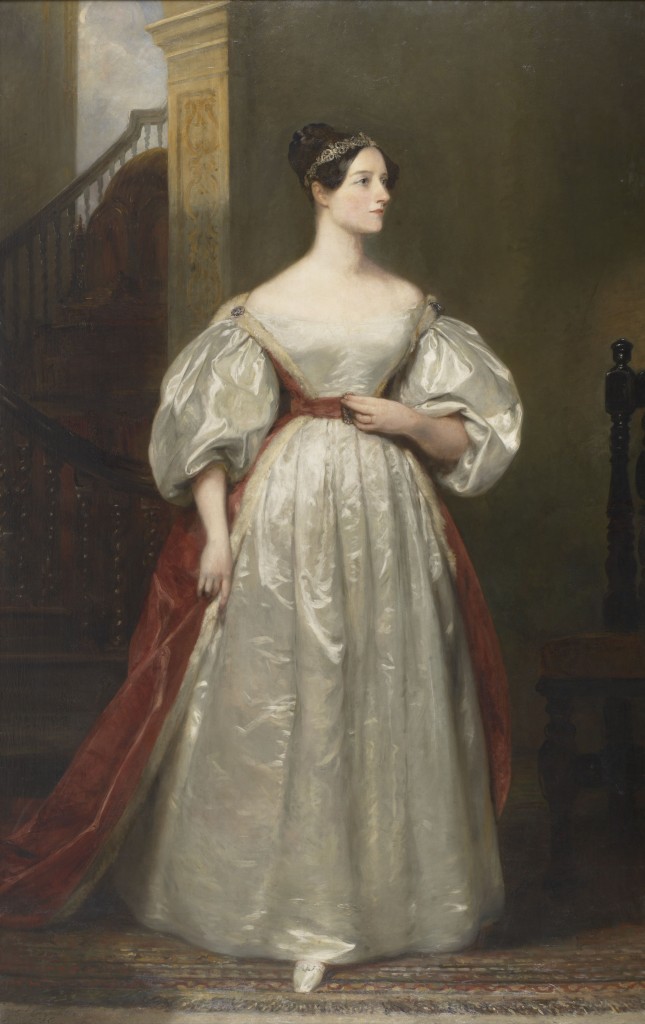 Portrait of Ada Lovelace [Public domain], via Wikimedia Commons