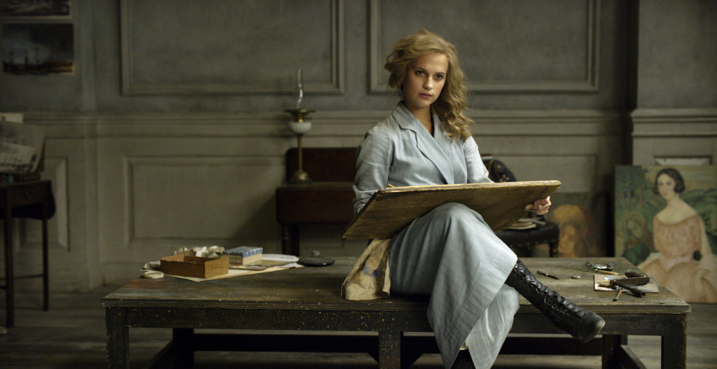 Alicia Vikander stars as Gerda Wegener in "The Danish Girl." Photo Credit: Focus Features