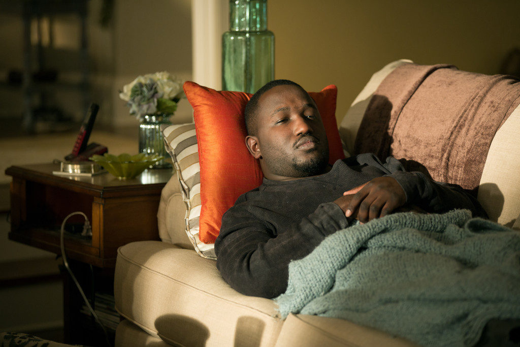 Actual still of Hannibal lounging around as Griff in "Daddy's Home." (Photo Credit: Patti Peret)
