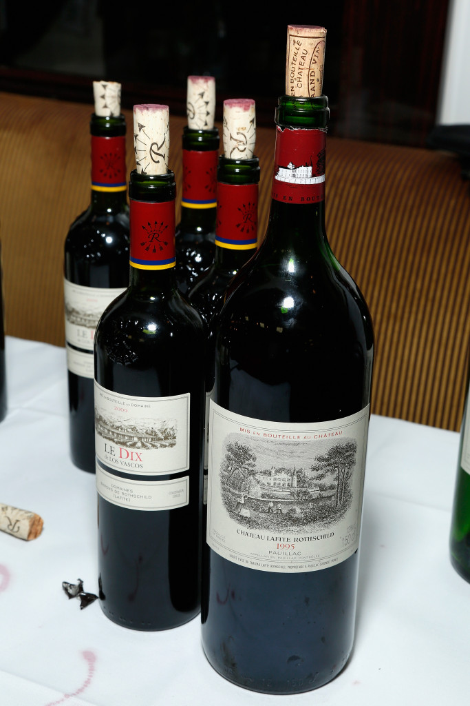 Chateau Lafite-Rothschild wine. (Photo by Cindy Ord/Getty Images for NYCWFF)