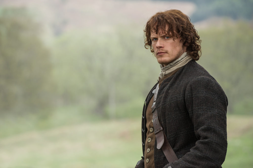 Sam as Jamie Fraser. (Photo Courtesy of Starz)