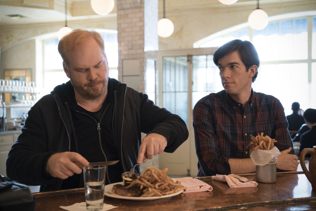 Jim Gaffigan and John Mulaney in a scene from "The Jim Gaffigan Show." (Photo Courtesy of TV Land)