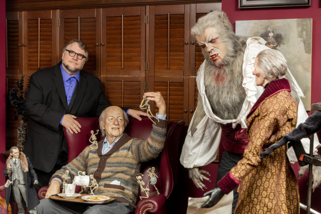 Portrait of Guillermo del Toro at Bleak House. Photo © Josh White/ JWPictures.com