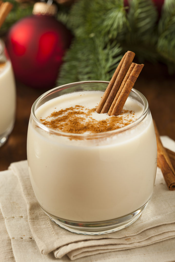 Homemade Festive Cinnamon Eggnog for the Holidays