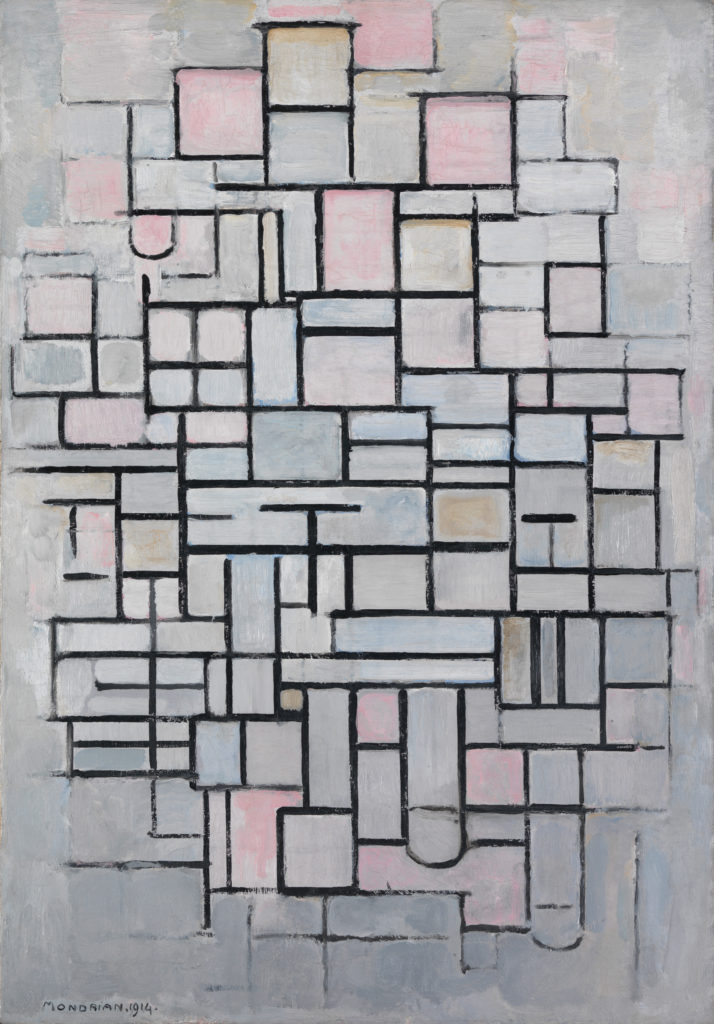 Piet Mondrian [Public domain], <a href="https://commons.wikimedia.org/wiki/File%3AComposition_No_IV%2C_by_Piet_Mondriaan.jpg">via Wikimedia Commons</a>