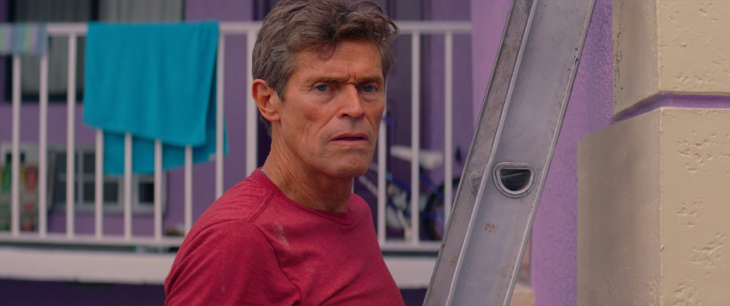 Willem Dafoe appears in a scene from "The Florida Project." (Image Courtesy of A24.)